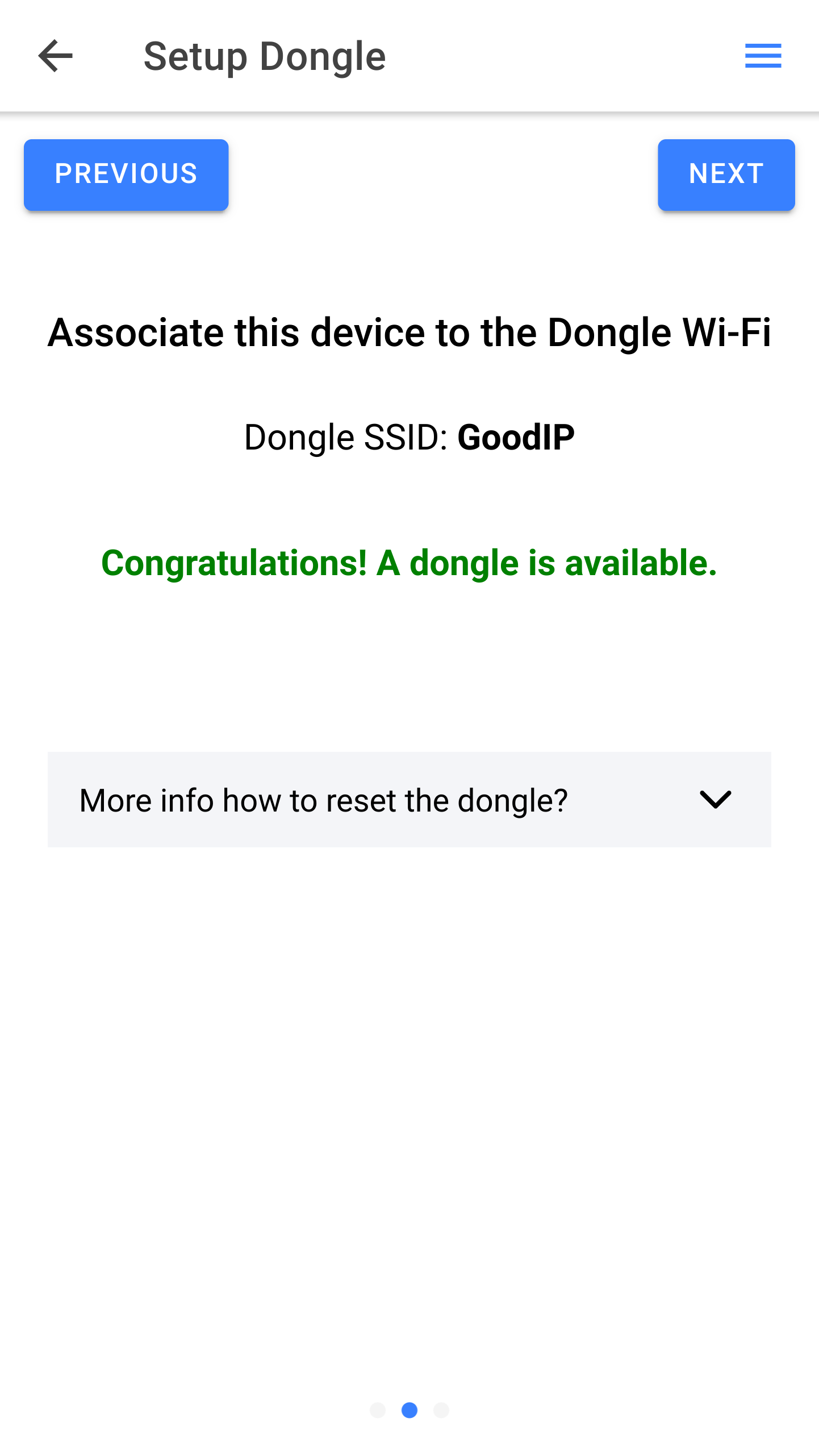 Associate GoodIP Wi-Fi screenshot